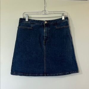 Tommy Hilfiger Dark Blue A-Line Skirt